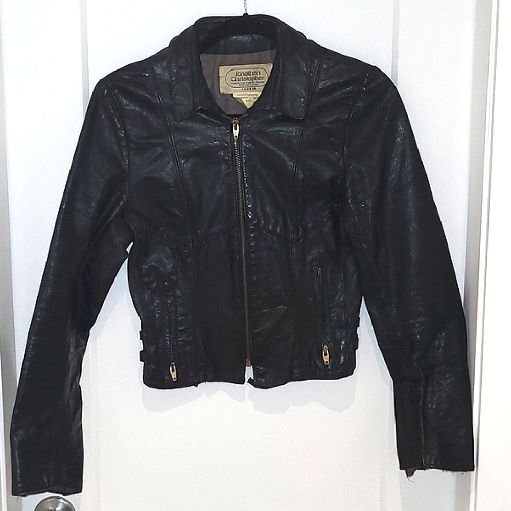 Jonathan Christopher | Women’s real leather jacket | Size 10
